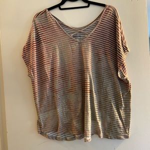 Lane Bryant striped top